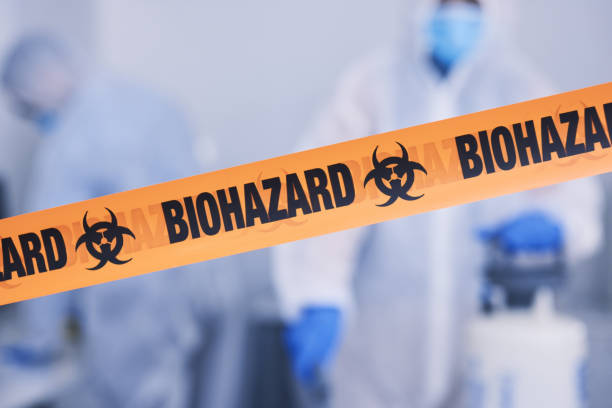 Professional Drug Lab Cleanup technician working in Red Oak, IA